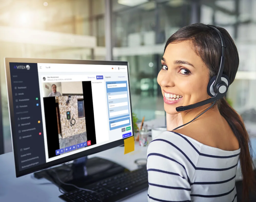 AIVITEX remote customer support operator